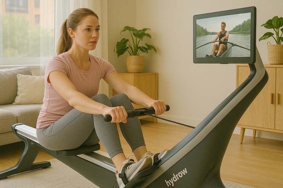 집에서 전신 운동 끝판왕! Hydrow 로잉머신 인기 이유 이미지