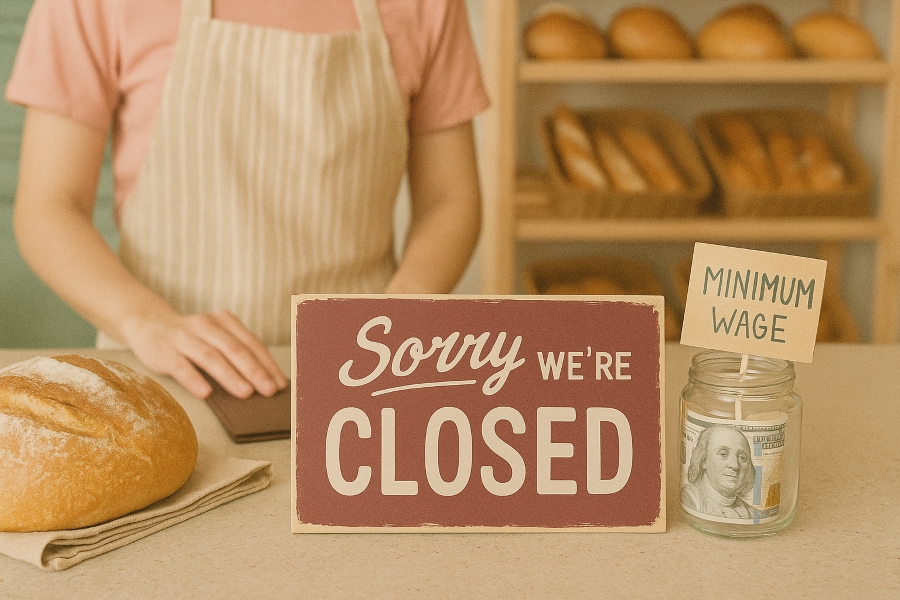 소상공인 생존 위기, 최저임금 제도 전면 재검토 목소리 확산 이미지