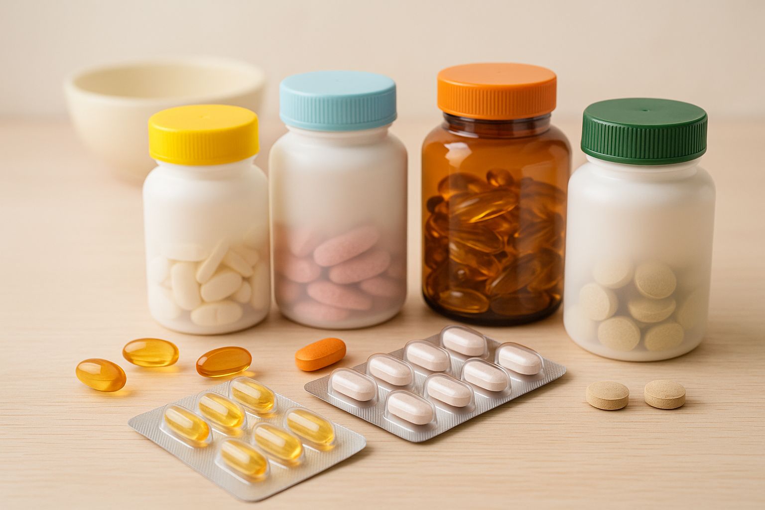 영양제 언제 먹어야 할까? 비타민·칼슘·마그네슘 복용 시간 총정리 이미지